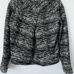 Banana republic black and white sweater/top.
